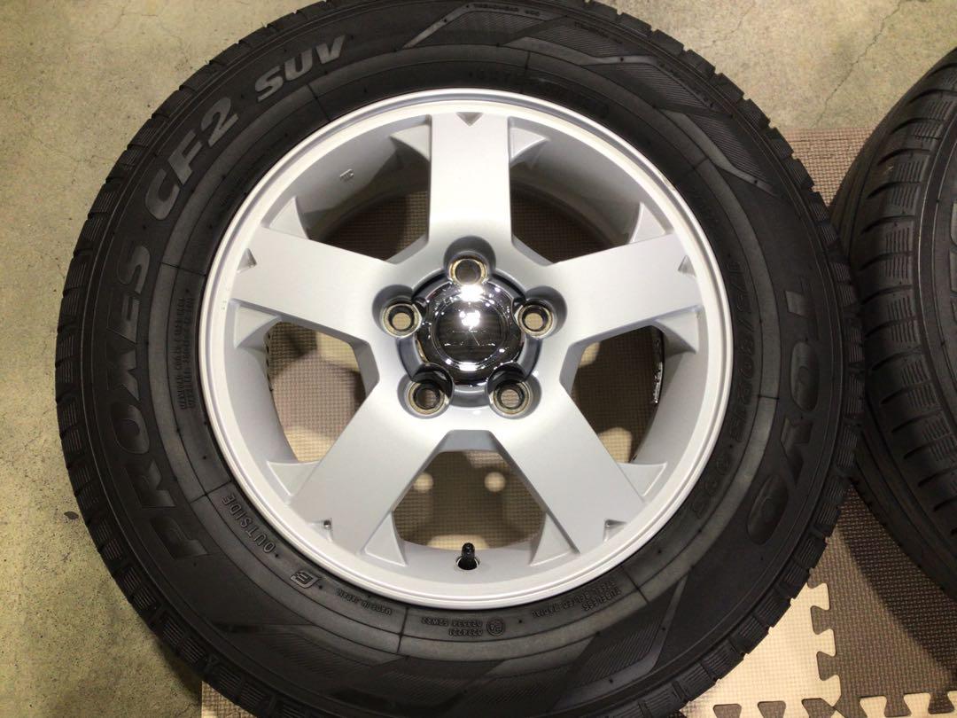 激安 三菱 純正 パジェロミニ 175/80R15 サマータイヤ 4本 送料込み