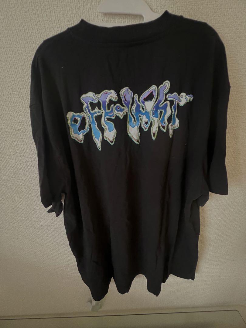 【美品】オフホワイト　男女兼用　Tシャツ　L 新品