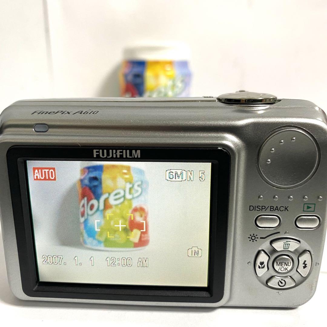FUJIFILM フジフィルム Finepix A610 デジカメ 電池稼働
