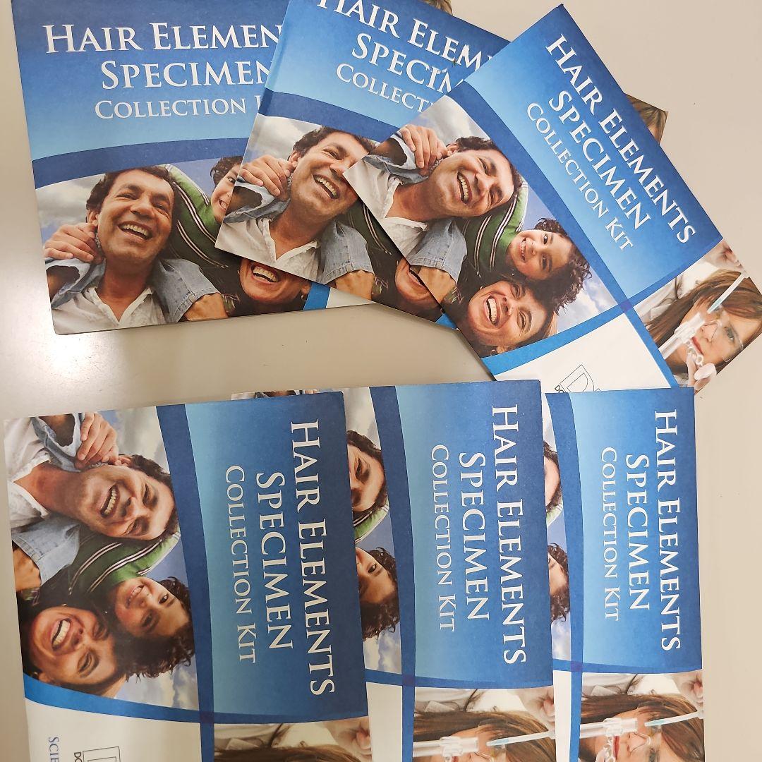 Hair Elements SpecimenCollection Kit毛髪検査