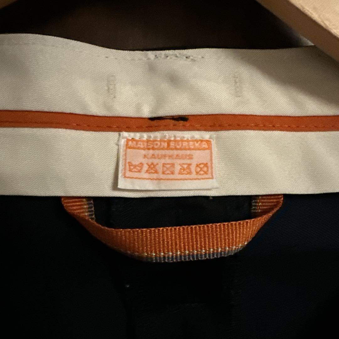 MAISON EUREKA ネイビー カジュアルパンツ