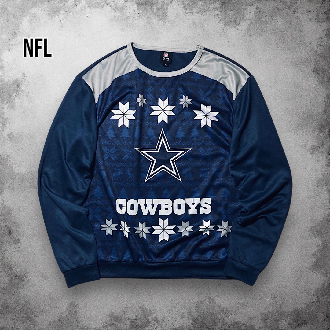 NFL カウボーイズ アグリーセーター ジャージ USA古着 チームロゴ