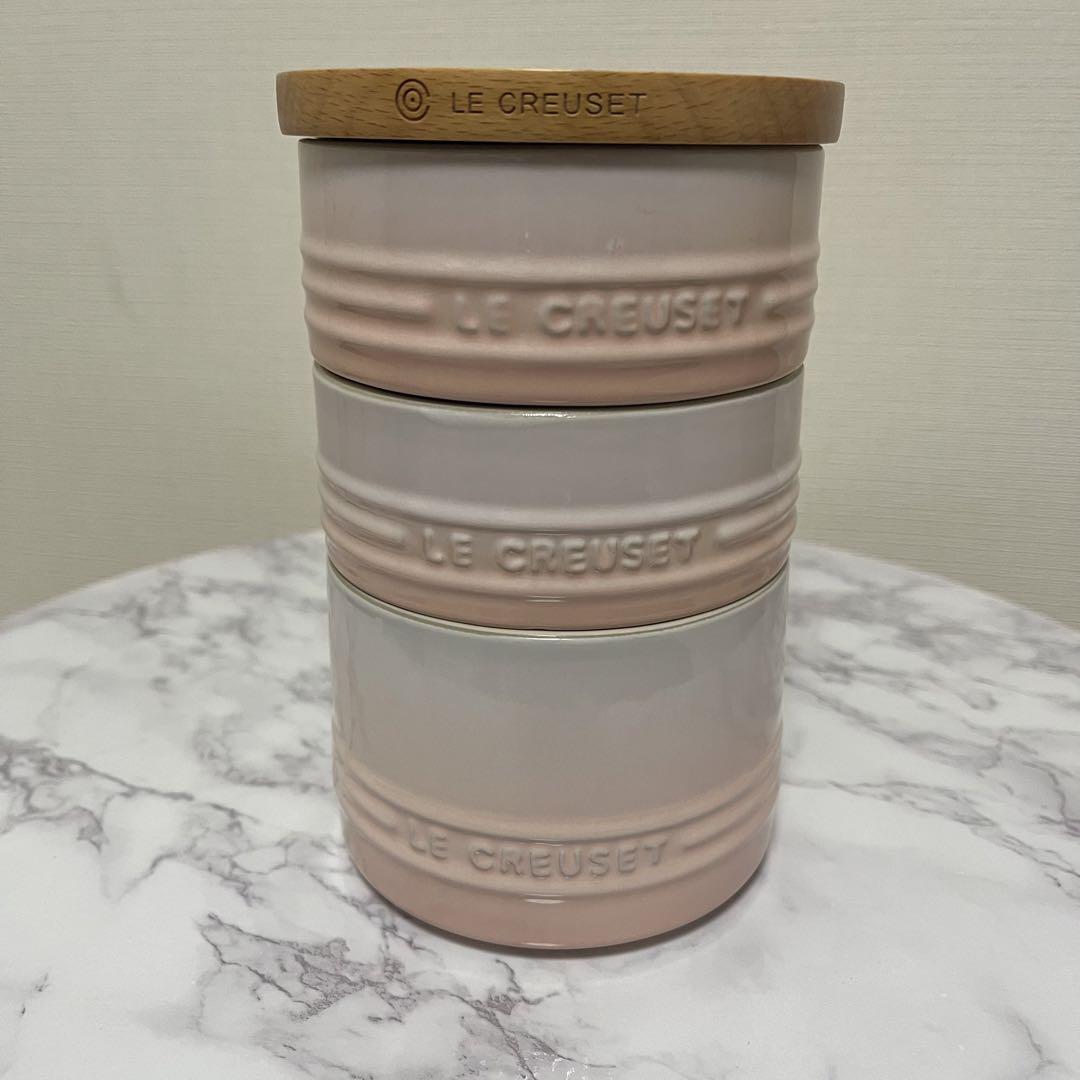 ルクルーゼ海外スタッキングラムカンパレリーナピンク