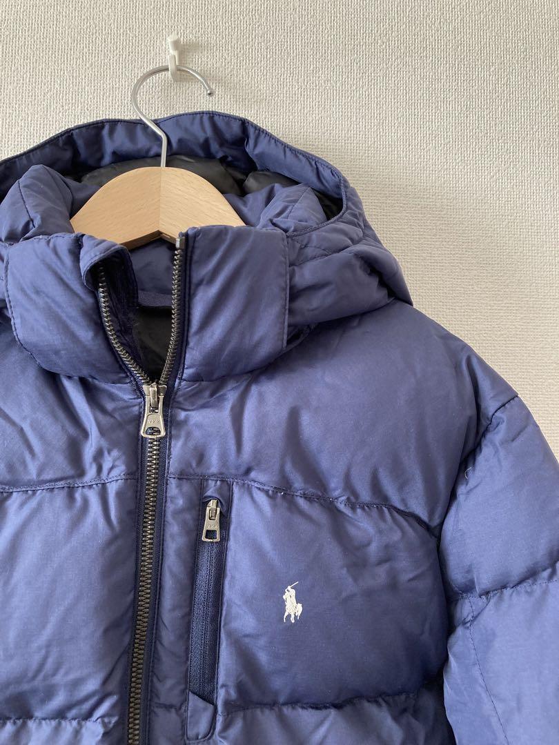【美品】POLO RALPH LAUREN ダウンジャケット キッズ 150cm