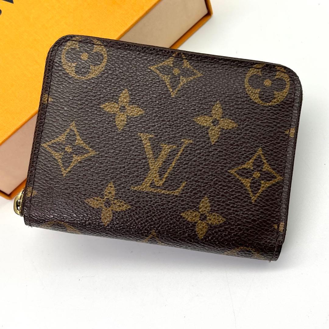 【美品】　ルイヴィトン　ジッピーコインパース　モノグラム