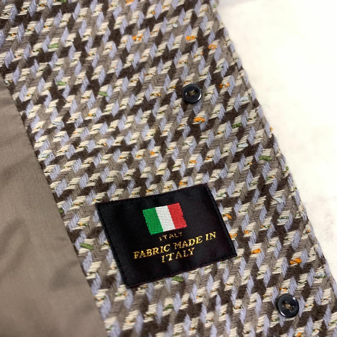 レリアン ノーカラージャケット ウール 裏地有 ベージュ ９ C1851