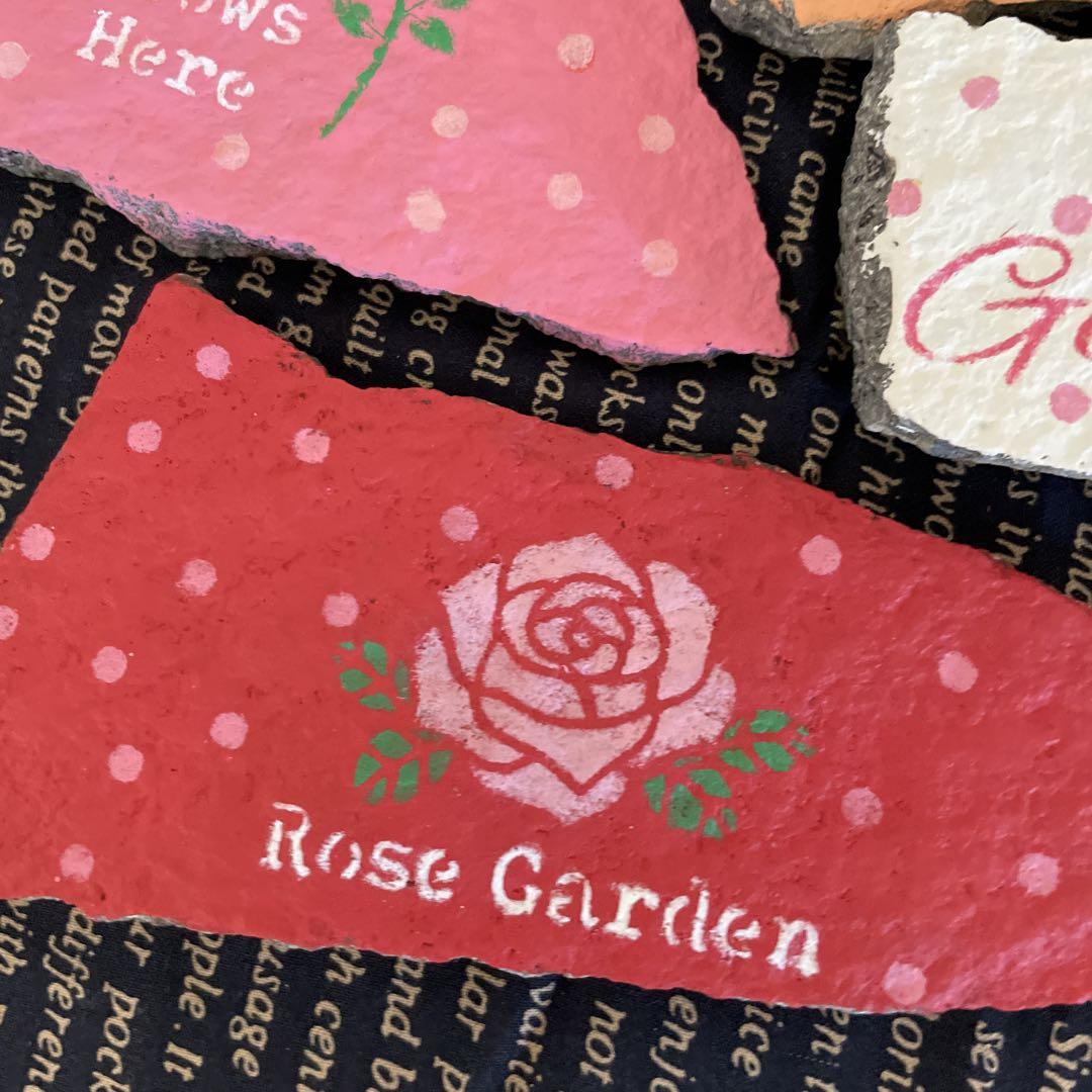 ガーデン雑貨。薔薇。トールペイント 。 ガーデン雑貨。トールペイント。薔薇。 - メルカリ