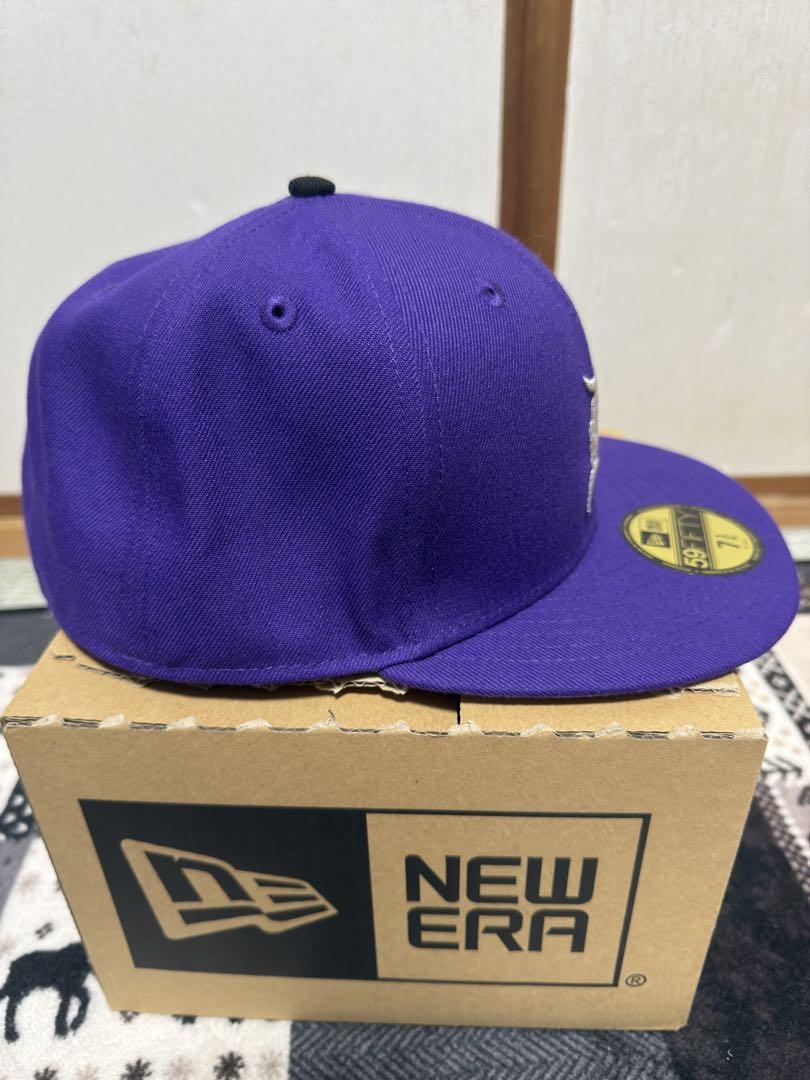 NEW ERA エッセンシャルズ　紫　7 4/3