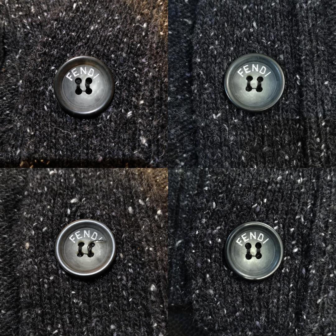 得価送料無料 〇FENDI FENDI CLUB Hfy8B-m91184482177 フェンディ ニットベスト 在庫日本製
