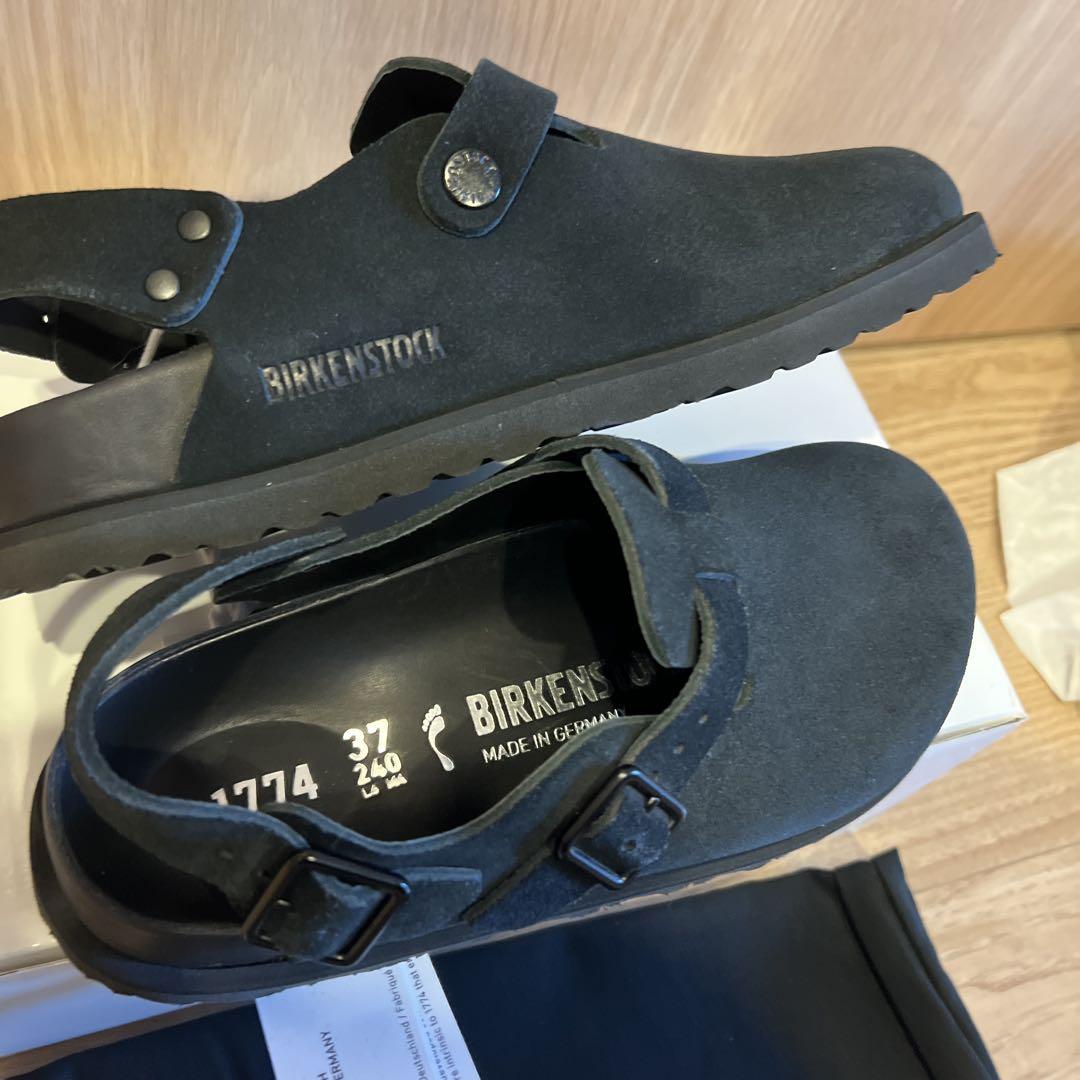 BIRKENSTOCK 1774 レザーサンダル ビルケンシュトック 1774の新作サンダル、ナッパレザー×スエード