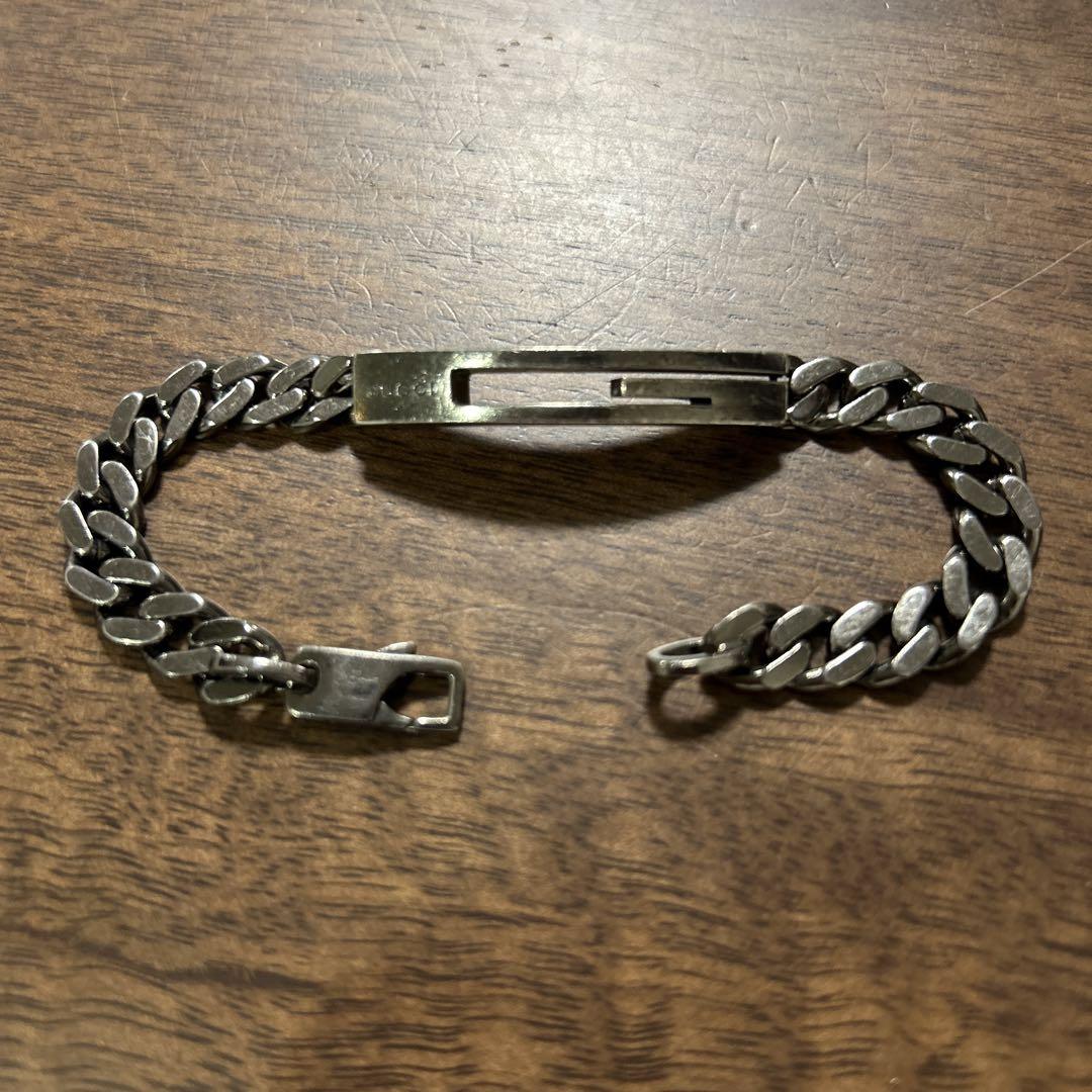 GUCCI カットアウト　ブレスレット　喜平チェーン　サイズ19