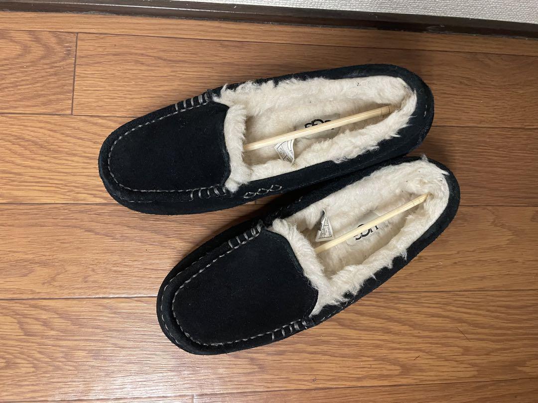 UGG ANSLEY アグ　アンスレー　ブラック　23センチ