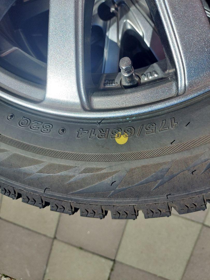 175/65R14 タイヤホイールセット最終値下げ