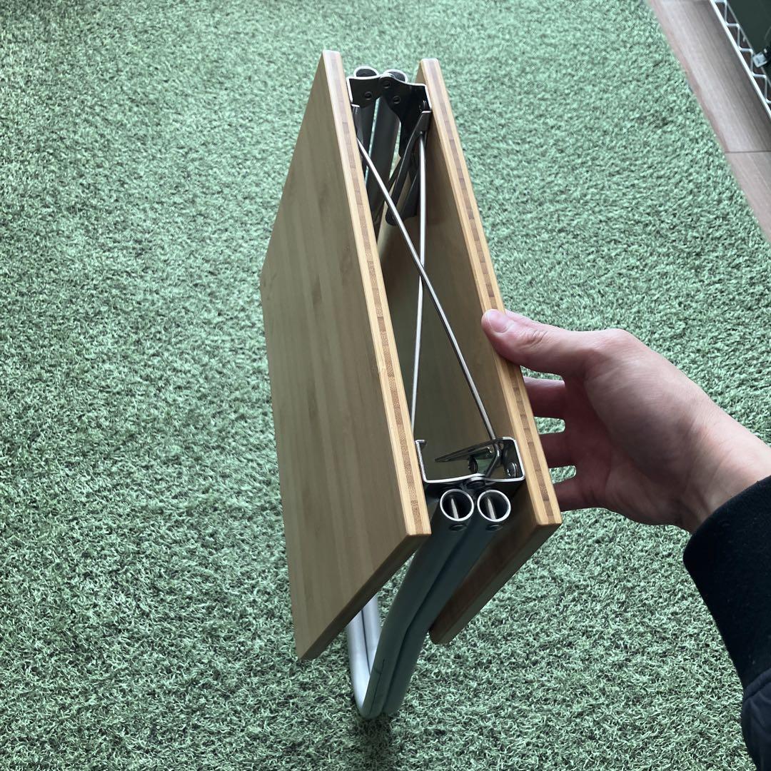 myテーブル　竹　LV034TR カバー付き