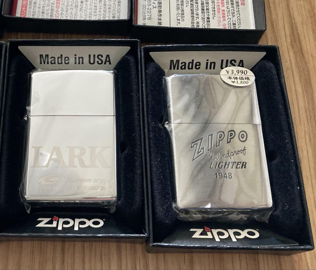 ZIPPO LARK SUPER GT 2012 & 1948ライターセット箱付