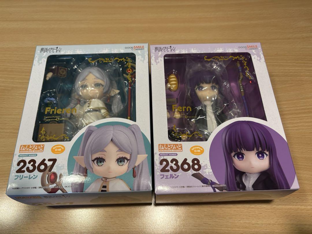 お歳暮ならオンライン ねんどろいど フィギアのセット フリーレン&フェルン コミック・アニメ