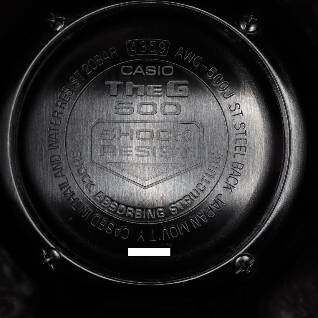 独創的 G-SHOCK AWG-500 NiSMOニスモ本山哲コラボモデルソーラー電波