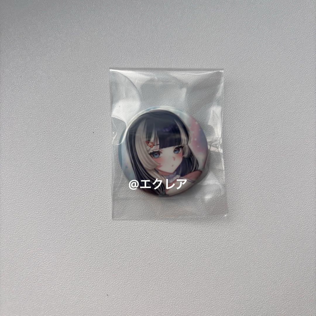 新品！ホロライブ ReGLOSS ホロクル9th 缶バッジ 儒烏風亭らでん