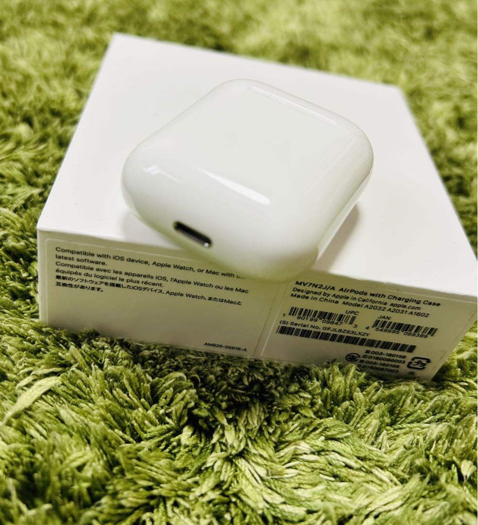 AirPods 第二世代 MV7N2J/A フルセット 状態良好 完動品