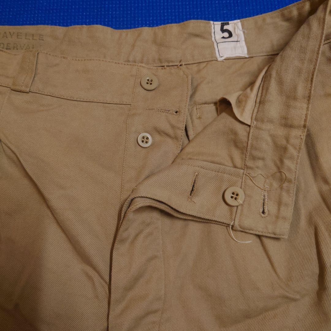 50's フランス軍　M52 　チノ　ショートパンツ サイズ5
