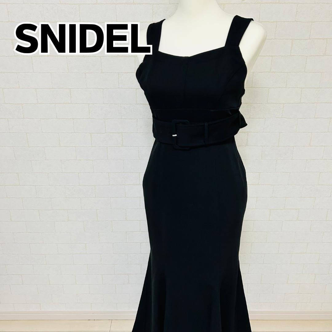 【美品】SNIDEL スナイデル コルセットマーメイドジャンスカ ワンピース