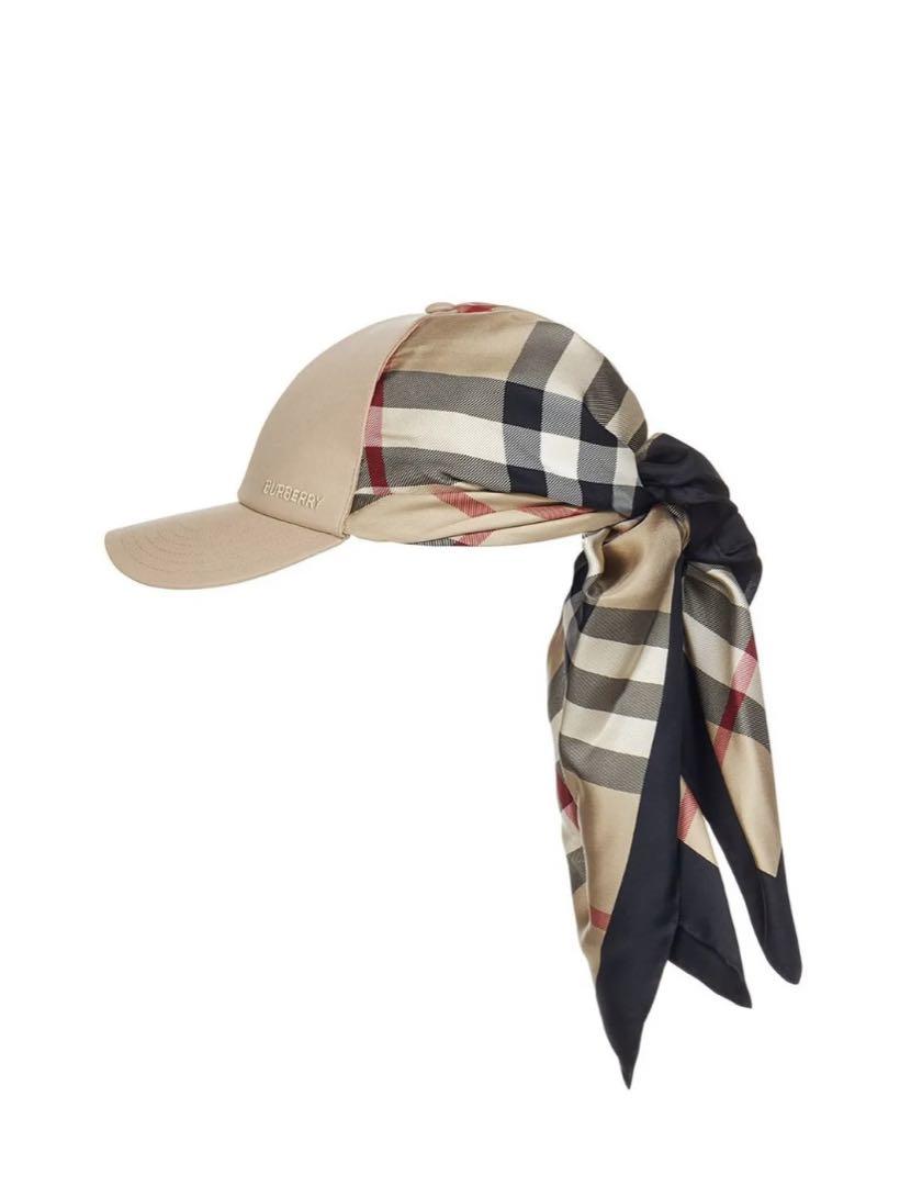 BURBERRY ベージュキャップ