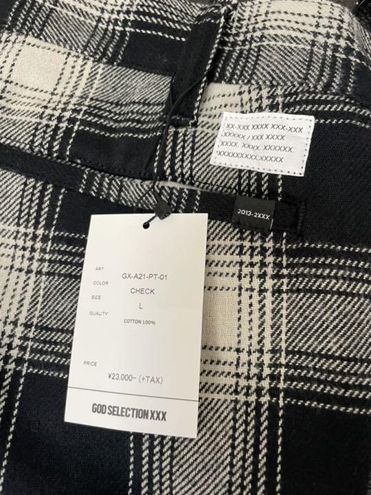 人気SALE定番人気 GOD SELECTION XXX パンツ L 新品 kGe6V-m91200573490 最安値大人気