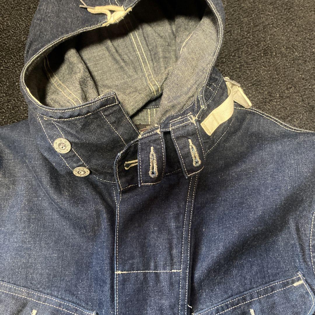Double RL(RRL) USN　デニムパーカー　米海軍
