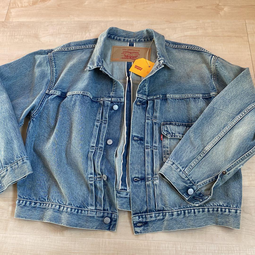 美品 リーバイス ビームス 別注 BEAMS スーパーワイドトラッカージャケット