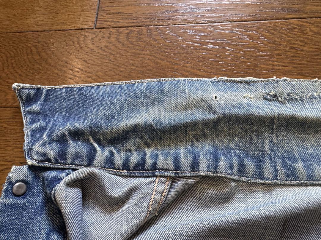 60s ビンテージLevi's 557 BIG E 実寸サイズ46相当