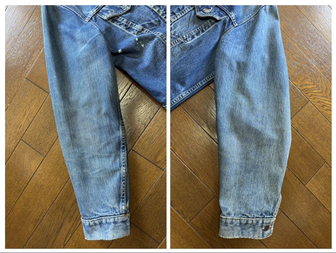 60s ビンテージLevi's 557 BIG E 実寸サイズ46相当 - メルカリ