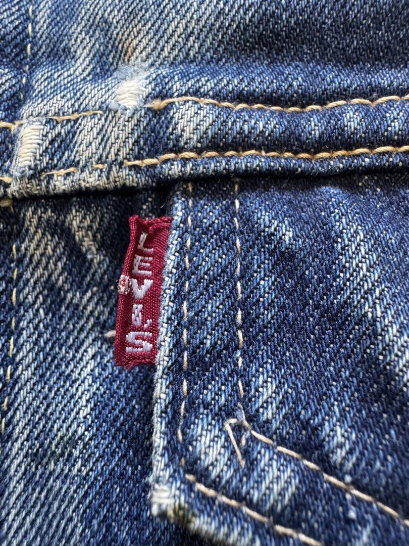 60s ビンテージLevi's 557 BIG E 実寸サイズ46相当