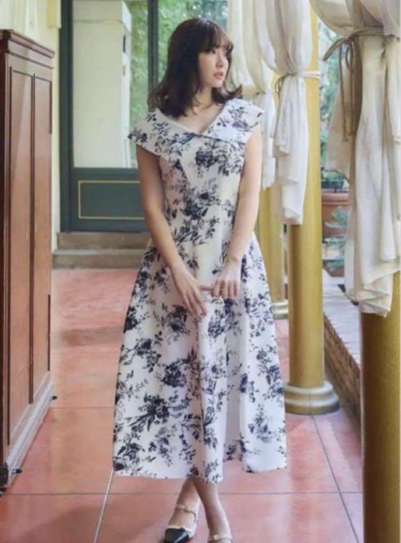ワンピース Herlipto Secret Garden Midi Dress M