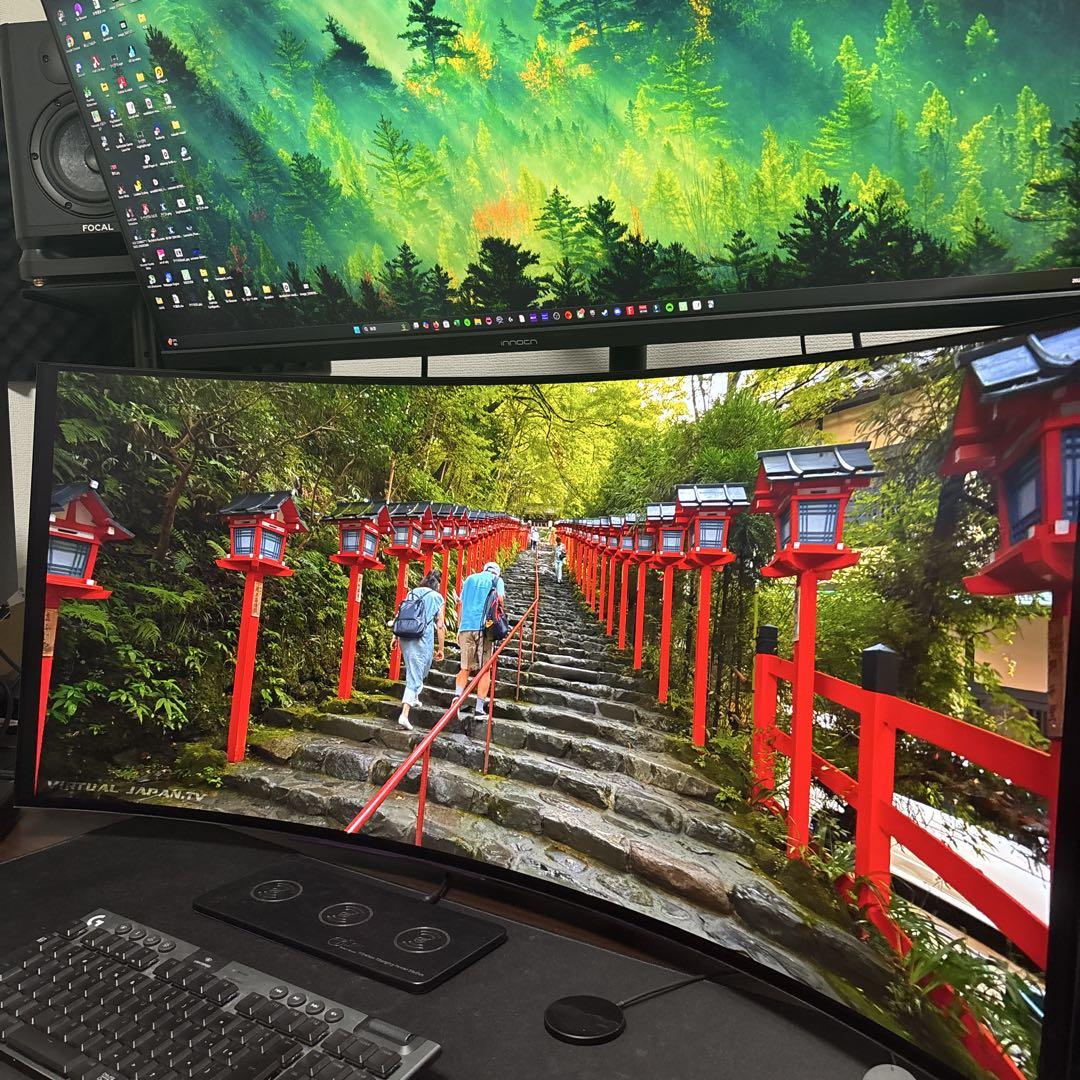 LG 45gr95qe-b 有機EL 800R UWQHD