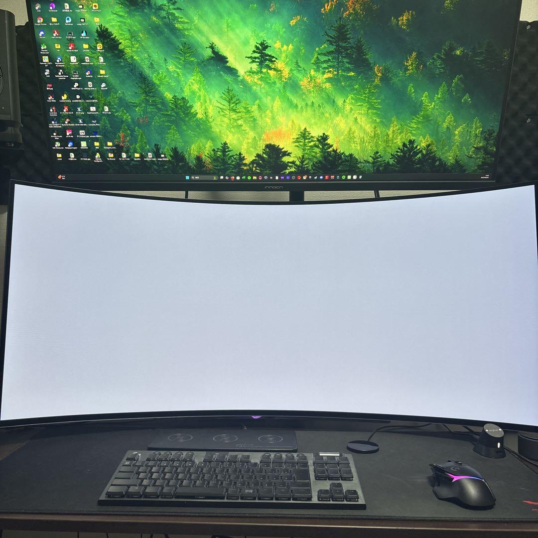 LG 45gr95qe-b 有機EL 800R UWQHD