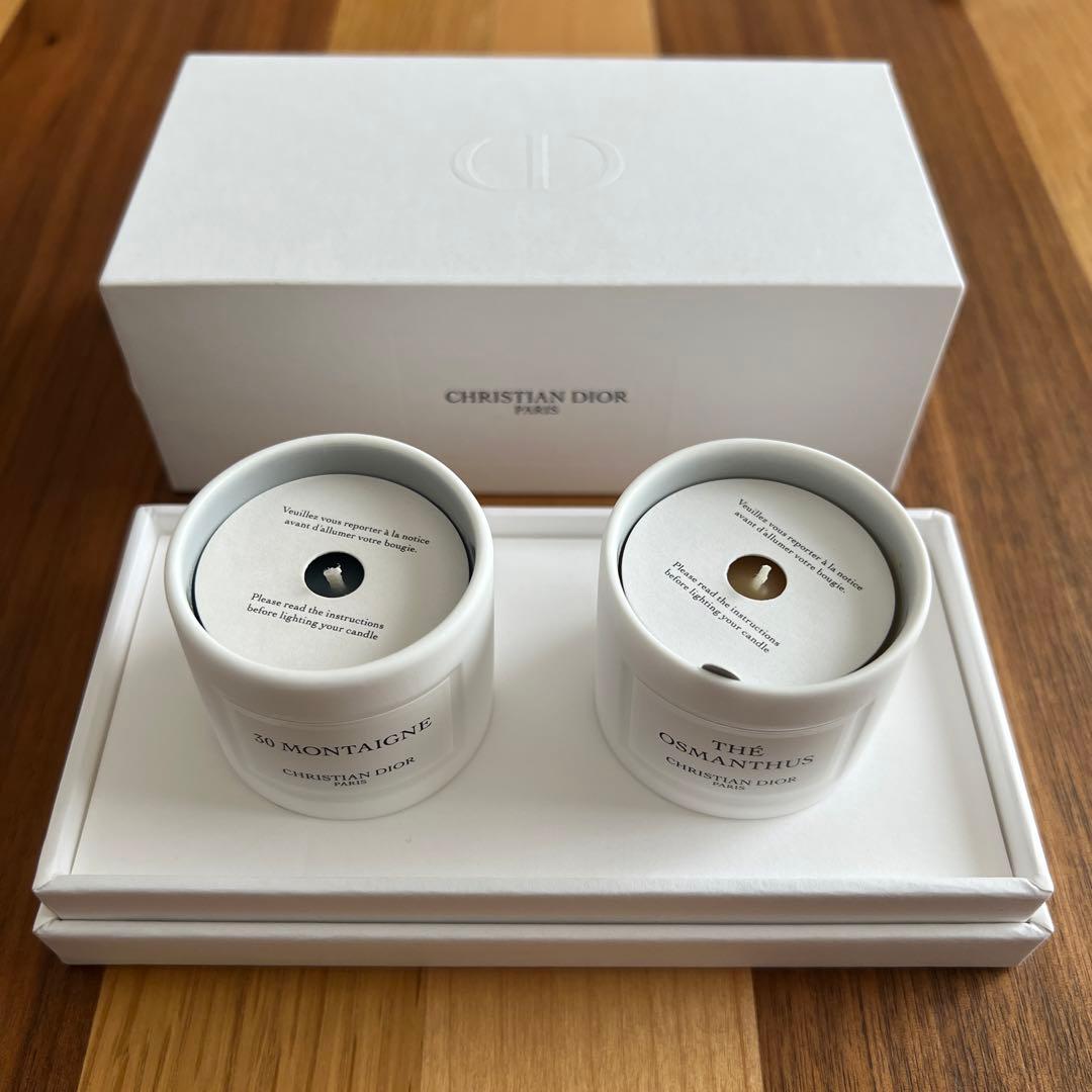 売れ筋サイト DIOR フレグランスキャンドル 2個セット コスメ・香水