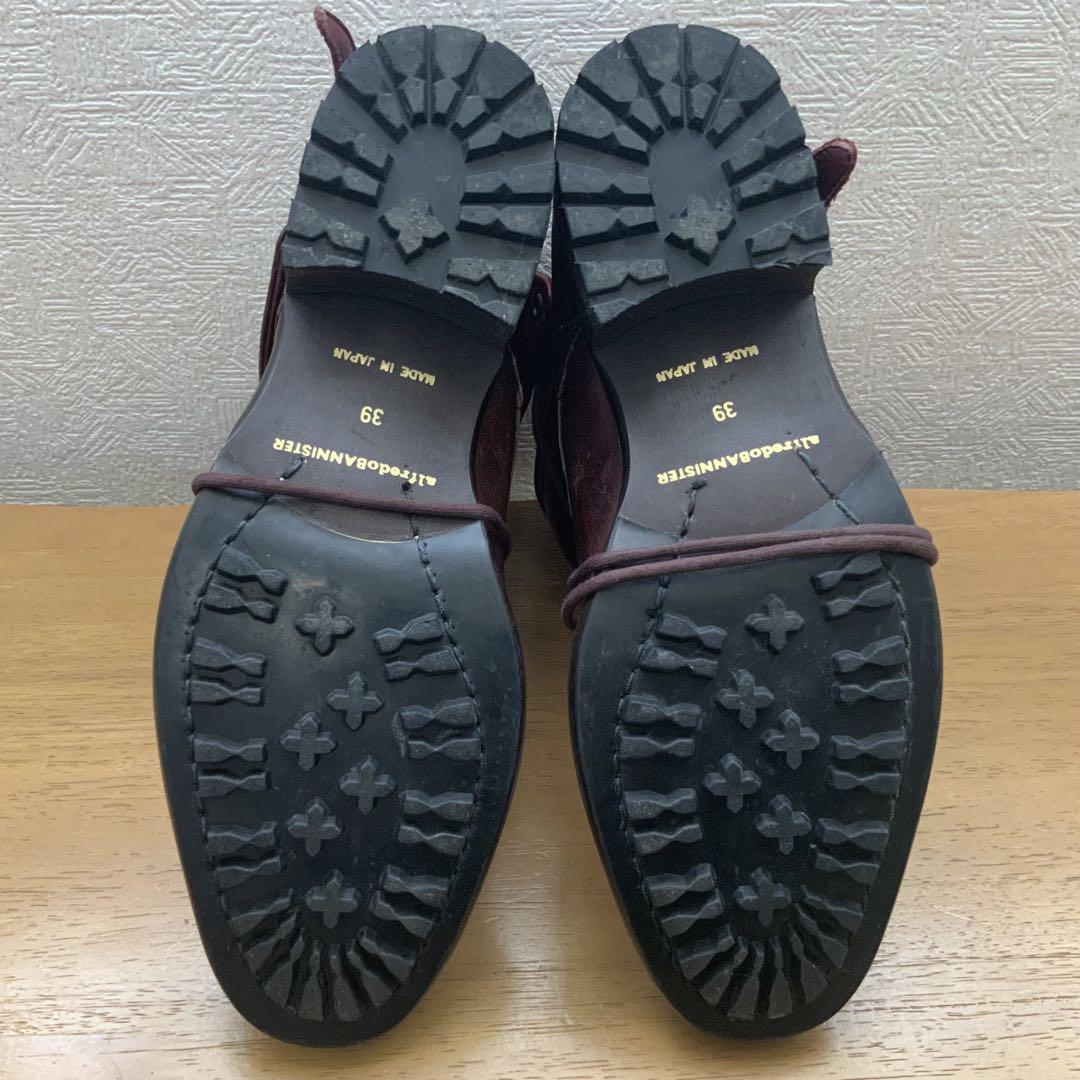 k*n様 39(26cm程度) アルフレッドバニスター レースアップブーツ バー