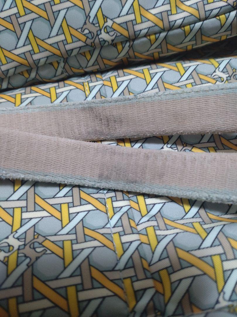 Tory Burch トリーバーチ ナイロンスモールトートバッグ　幾何学模様