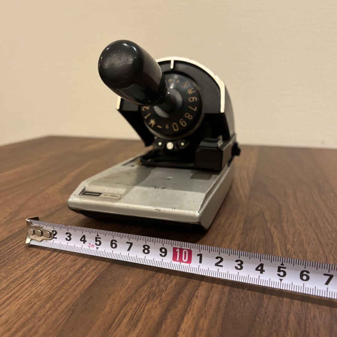 uchida P-70N チェックライター　アンティーク雑貨