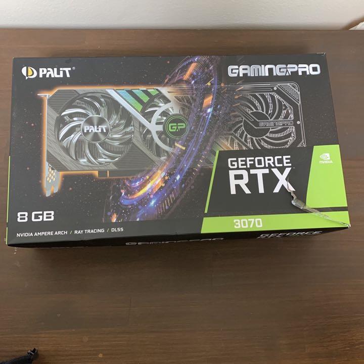 PCパーツ PALIT RTX3070 GAMINGPRO