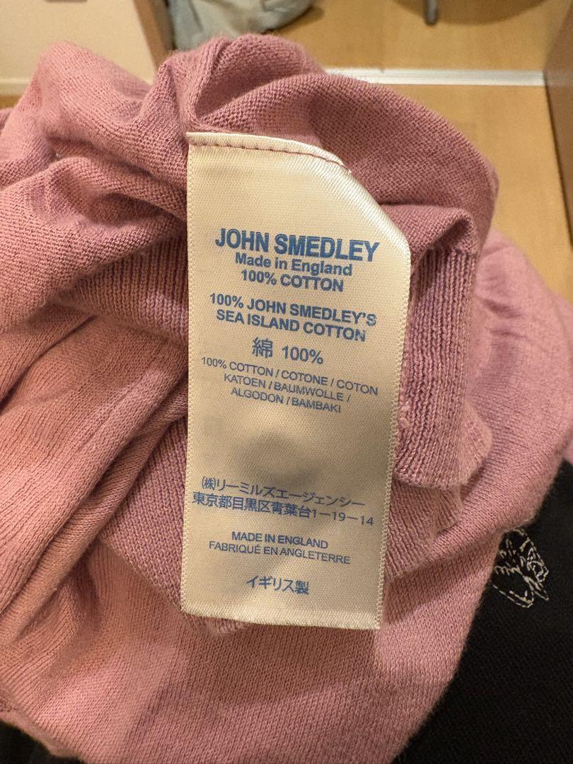 JOHN SMEDLEY ジョンスメドレー　ポロシャツ　ピンク