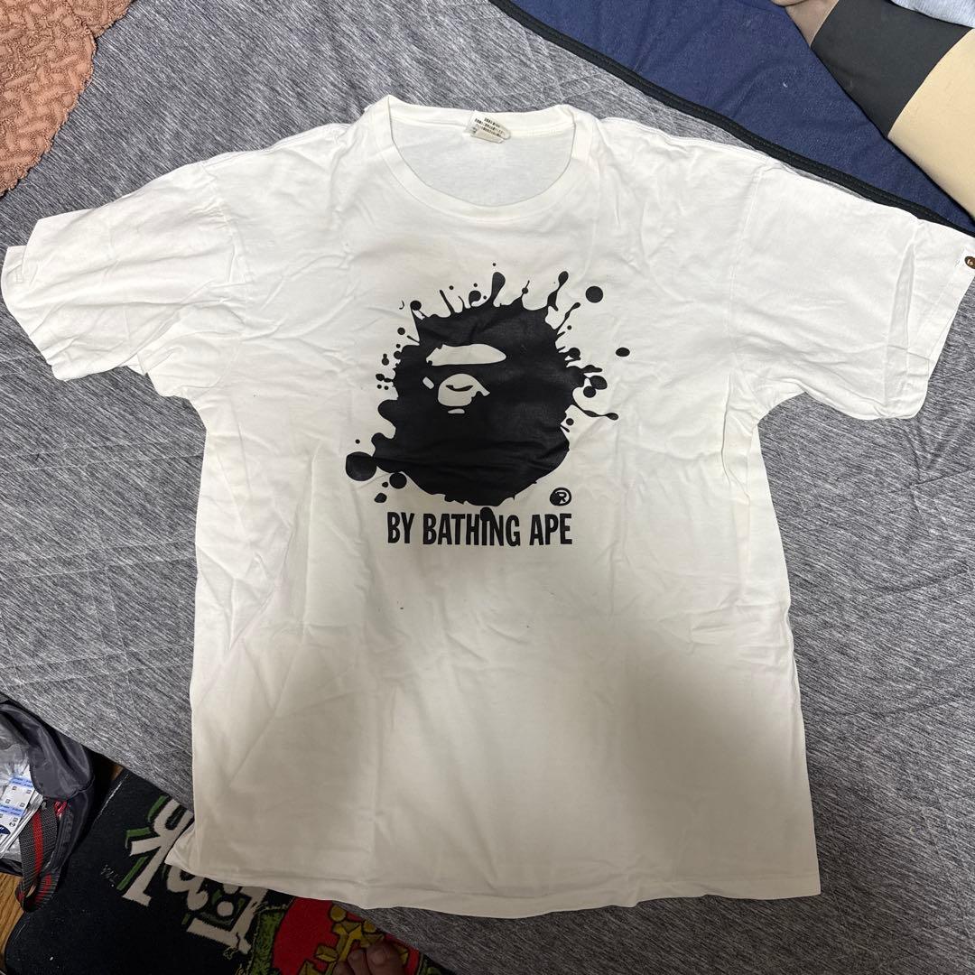 A BATHING APE ホワイト Tシャツ 2XL2XL(3L)・A BATHING APE
