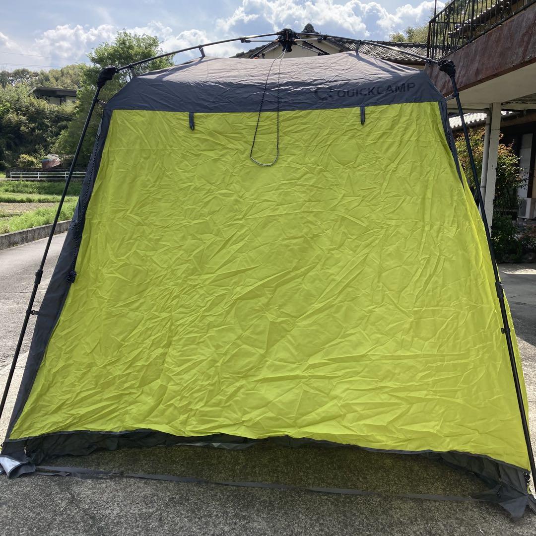【良品】QuickCamp ワンタッチ スクリーンタープ 3m QC-ST300