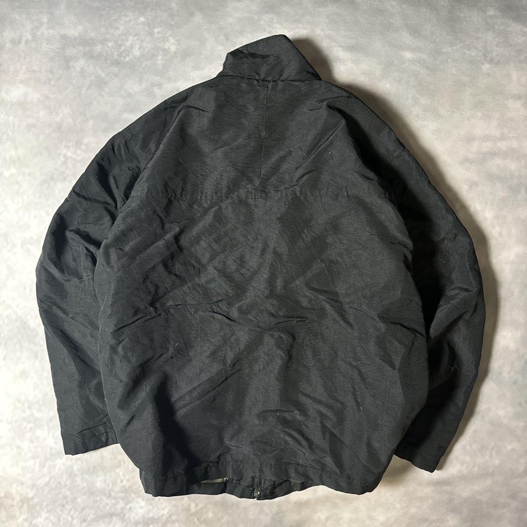 Hu3 古着01'年製OLDGAP黒WarmUpJacket.