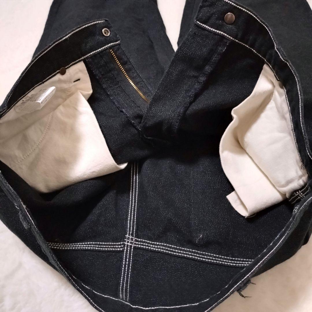 極美品✨️ オアスロウ ブラック ペインターデニム ジッパーフライ size 2