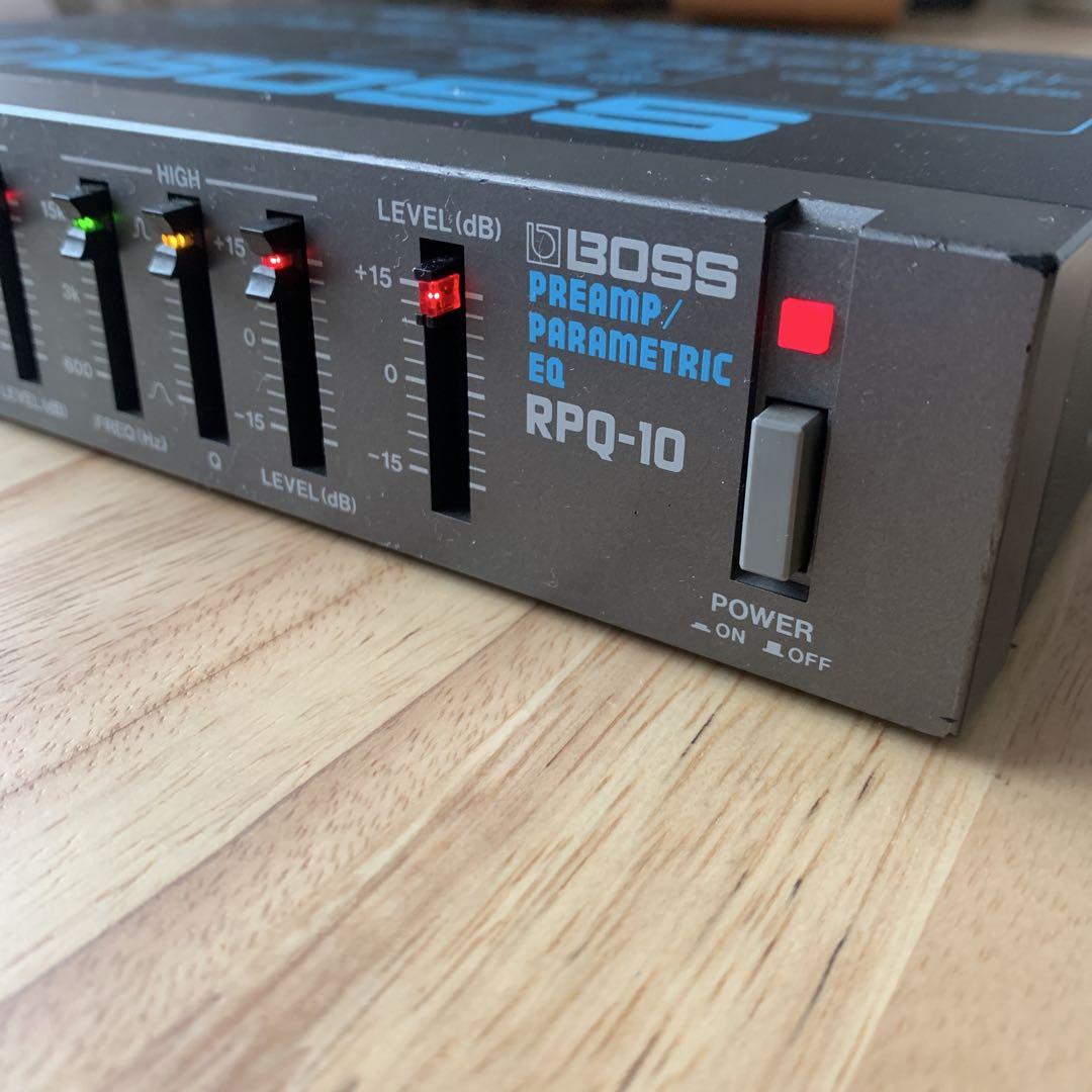 Boss RPQ-10 PREAMP/PARAMETRIC EQ プリンアンプ