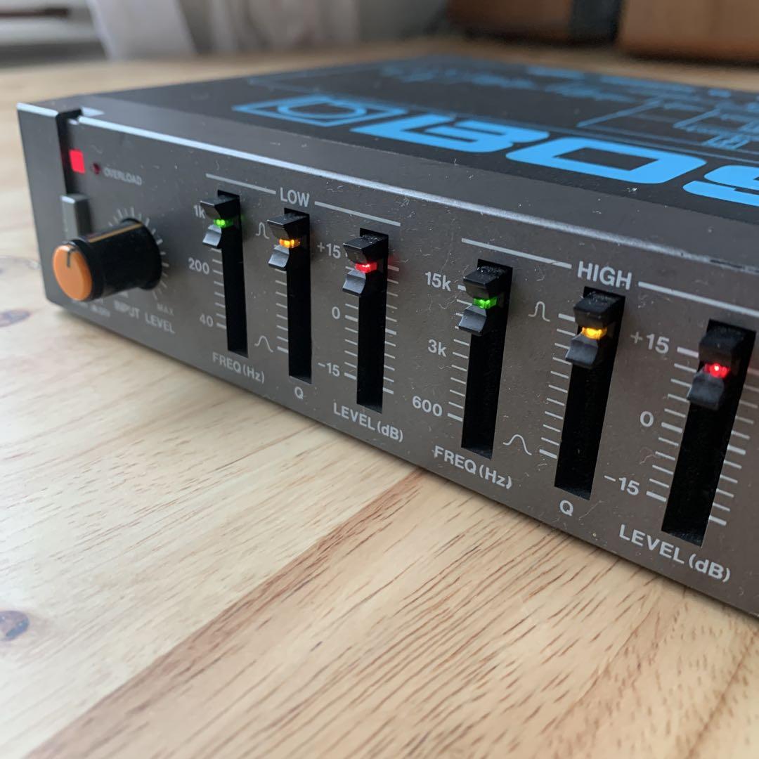 Boss RPQ-10 PREAMP/PARAMETRIC EQ プリンアンプ