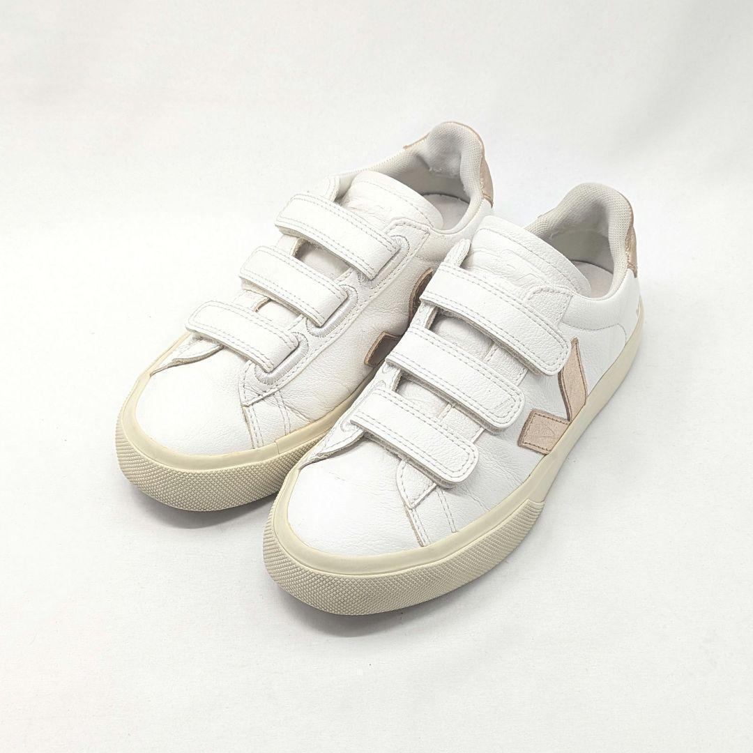 VEJA ヴェジャ RECIFE LEATHER ベルクロ レザー 23.0cm