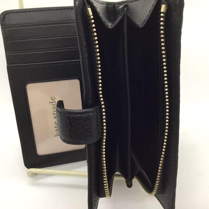 ードニュー∍ Kate 高級仕様 ミディアム折財布 NV129 giAF0-m91238396404 Spade ケイトスペード ㊠ワンサイズ