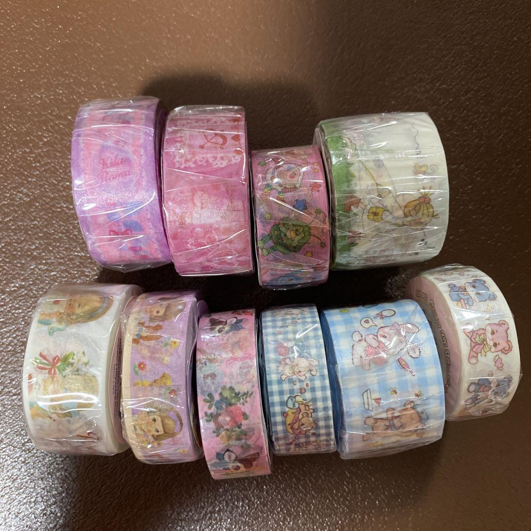 マステ 中古品　まとめ売り　ぺーパードール　レインボーブライト　たけいみき　作家